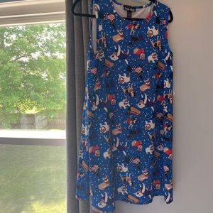 Patriotic Pups 4th of July Dress